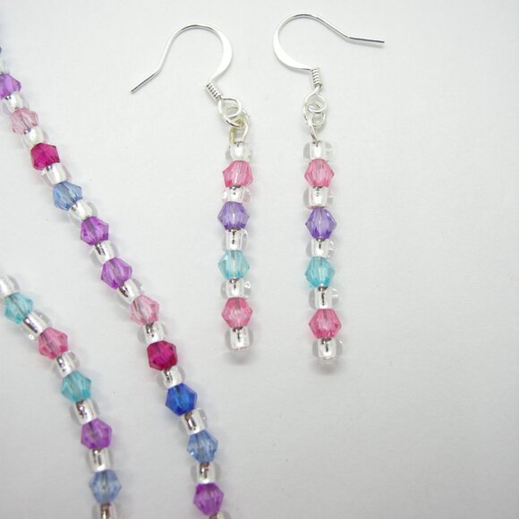 Handcrafted Angel Jewelry Set – Necklace, Bracelet, & Earrings - Picture 4 of 6